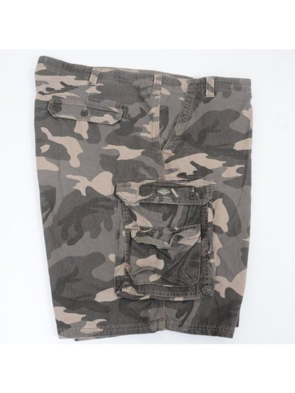 Lee Men's Big & Tall 52 Dungarees Camo Cargo Shorts Fishing Hunting Hiking